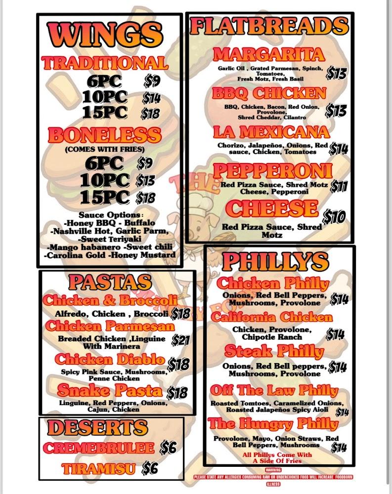 THE HUNGRY FORK Menu image 1